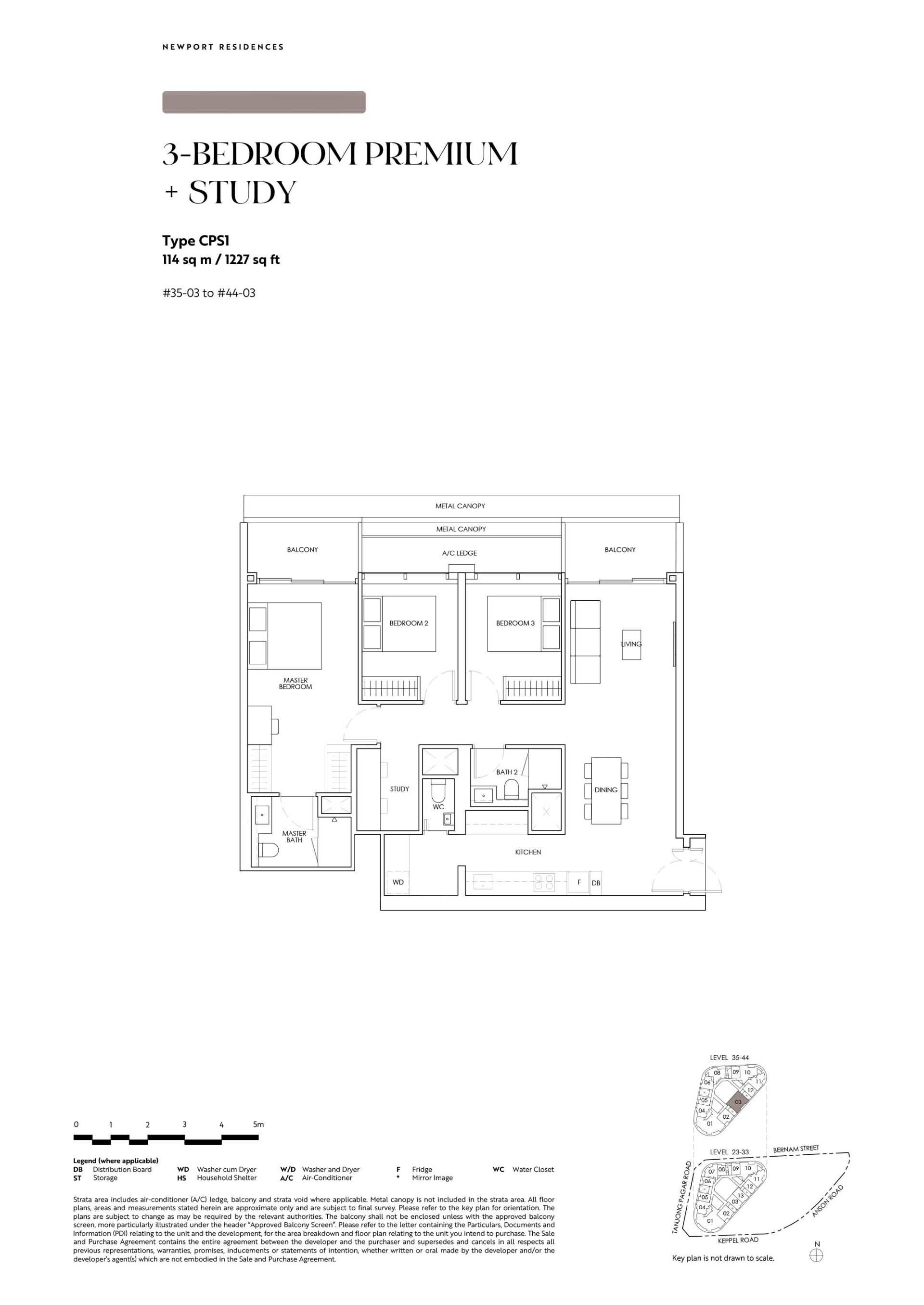 Newport Residences floorplan